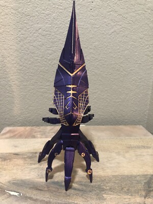 Mass Effect Reaper Sovereign 3D-Printed Statue Read Description