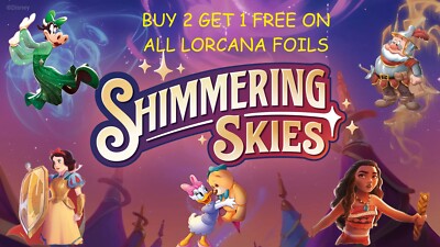 Disney Lorcana Shimmering Skies Singles - Karte aussuchen - FOLIEN