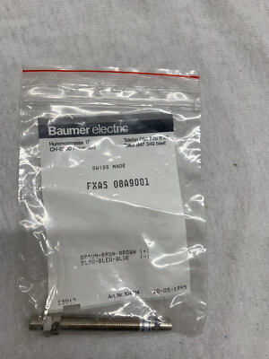 Baumer FXAS08A9001 Näherungsschalter Schalter Infuktiv 104214