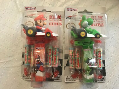 Pez MarioKart KLIK Ultra by Au'Some - Mario and Yoshi (2 dispenser Set)