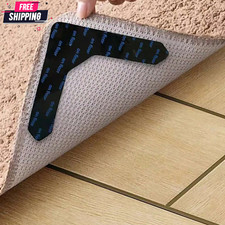 8pcs Non-Slip Carpet Stickers Suitable For Living Room Dining Room Bathroom Rugs