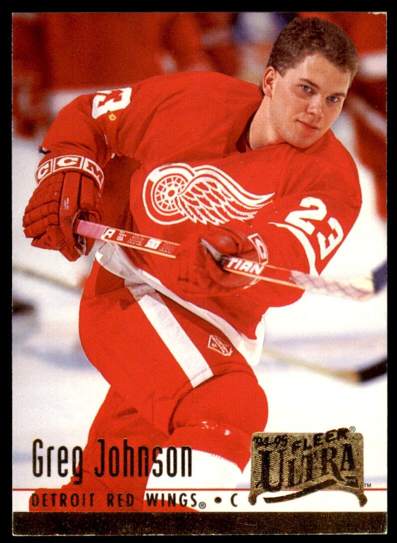 1994-95 Ultra Greg Johnson Detroit Red Wings #283