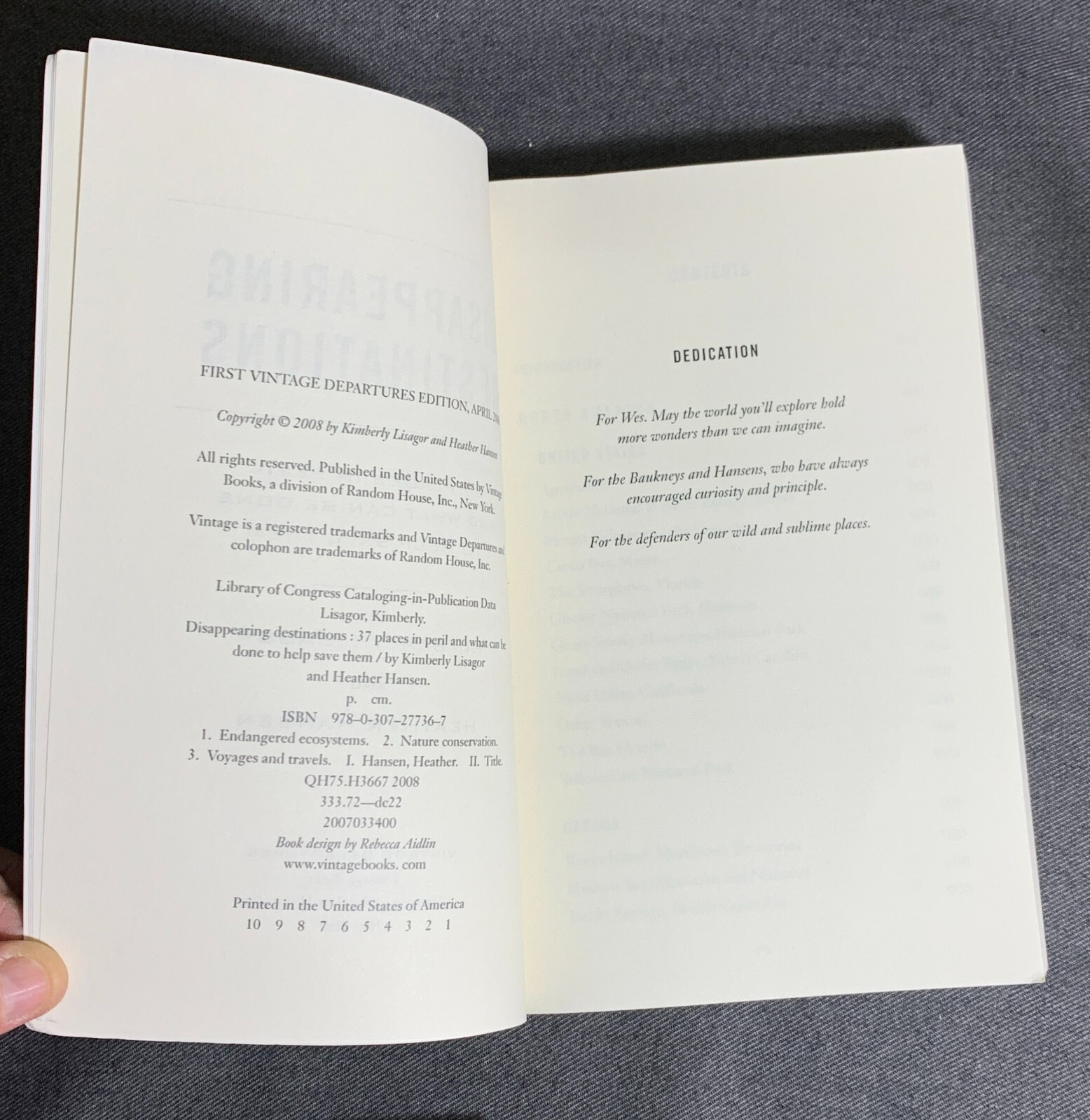 Disappearing Destinations UNCORRECTED PROOF 37 Places in Peril Climate Change