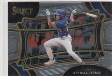 2024 Panini Select Baseball #13 Kendall George Diamond Level Los Angeles