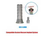 Dental Titanium ∅4.8mm Ti MU Sleeve Abutment Multi Unit Fit With Osstem
