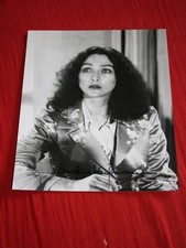 Christine Kaufmann,Autogramm, Autograph auf Grossfoto