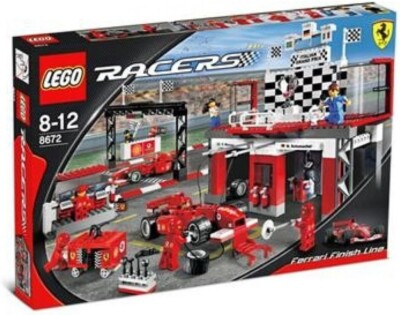 LEGO 8672 Racers Ferrari Finish Line Sealed LEGO Blocks NEW | eBay