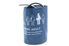 NIBP Reusable Cuff Blood Pressure Double Hose - Large Adult