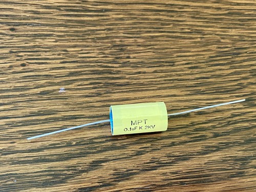 New 2000v MPT Axial Film Capacitor 2kv .005 .01 .022 .033 .047 .05 .1 .15 .22 uf - Picture 3 of 77