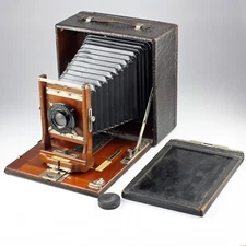 Conley Model XVIa 5x7" Revolving Back Plate Camera + 6.5" Conley Anastigmat