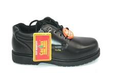 CACTUS FOOTWEAR WORK BOOT 4723 BLACK SLIP/OIL RESISTANT GENUINE LEATHER MEN'S