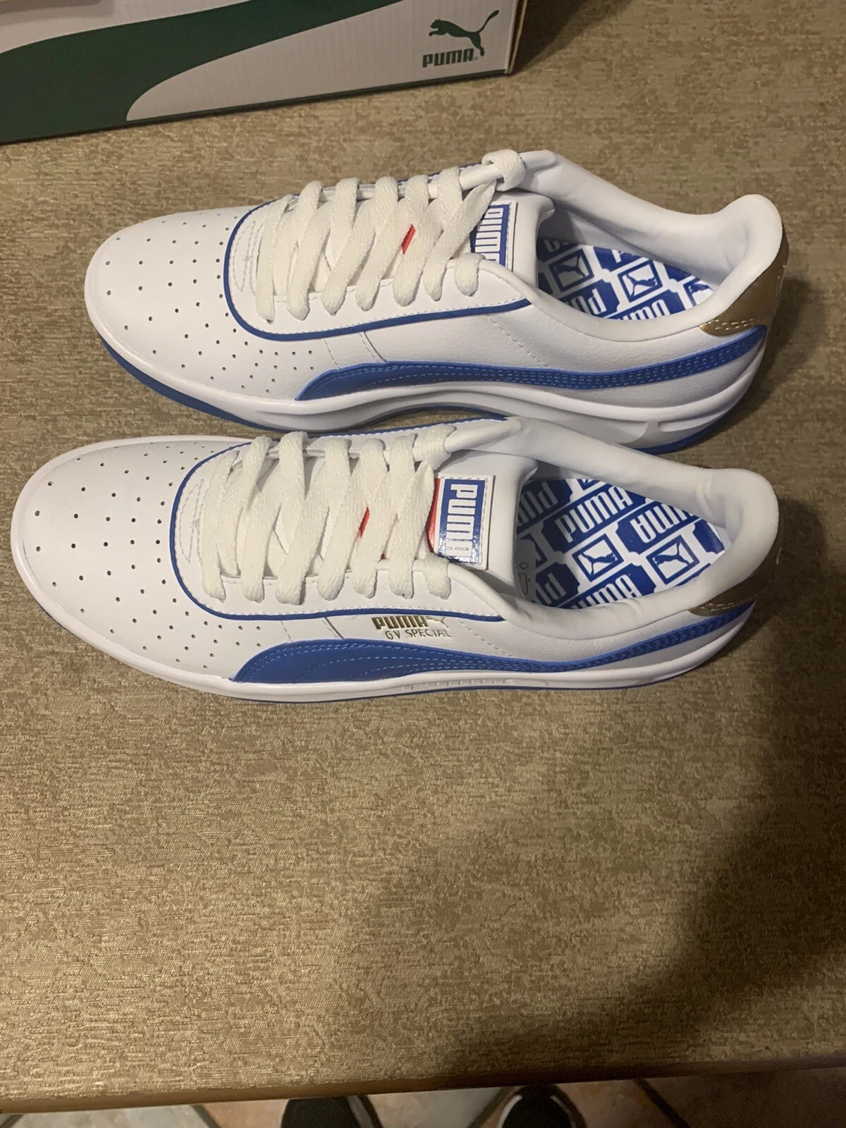 Puma Gv Special Rwb scarpe da ginnastica ragazzi blu bianche 388340 01 taglia 5 5