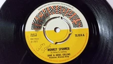 DAVE&ANSEL COLLINS - MONKEY SPANNER / REGGAE 45" on TECHNIQUES LABEL U.K 1971