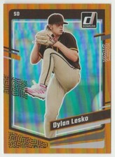2023 Donruss Orange Holo #143 Dylan Lesko Baseball Card San Diego Padres