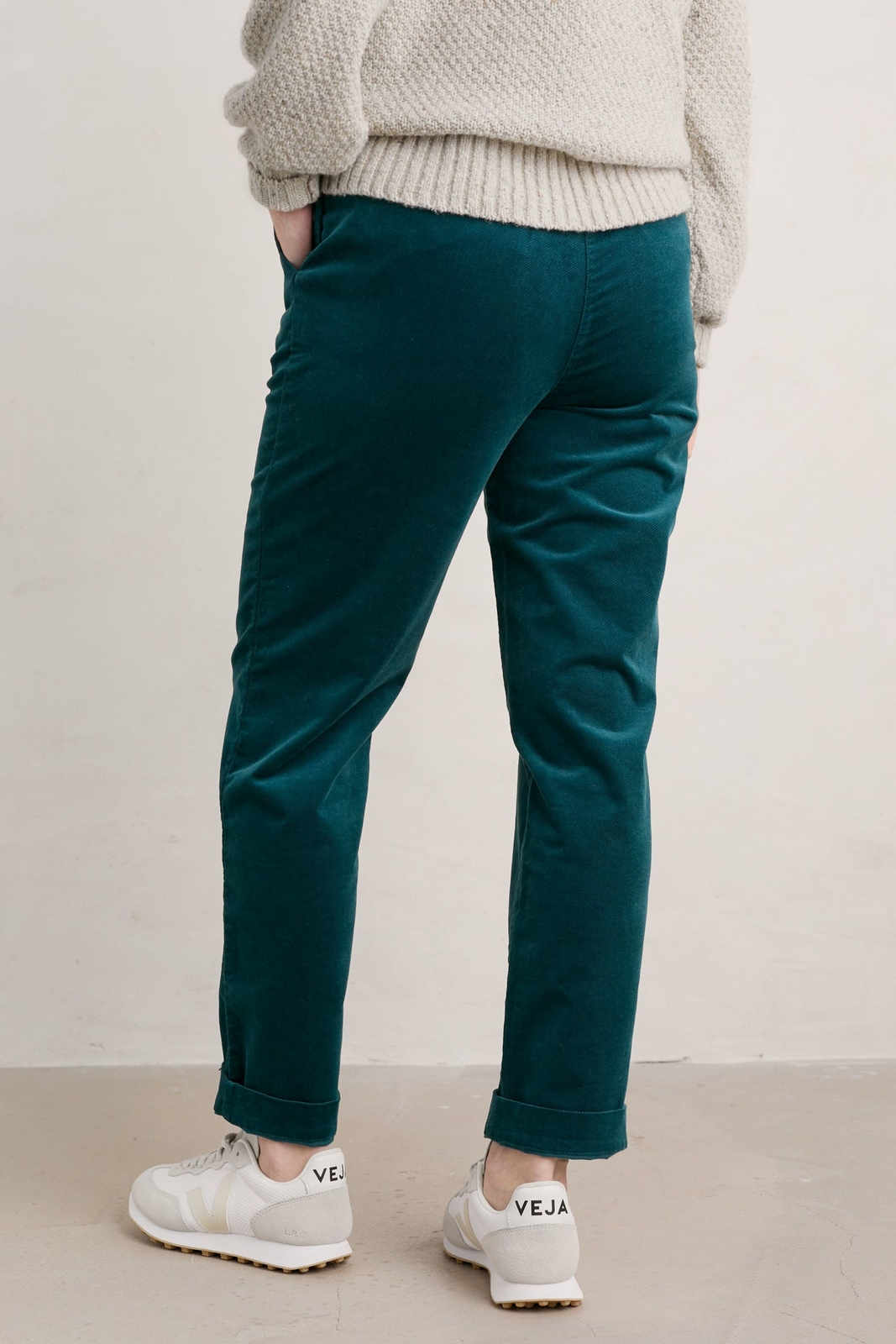 Seasalt Women's Trousers teal Crackington Trousers Petite Loch eBay