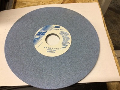 Norton SG Tool Room Grinding Wheel 6x3/8x1-1/4 - 5SG80-LVS Grit, Ceramic Blend