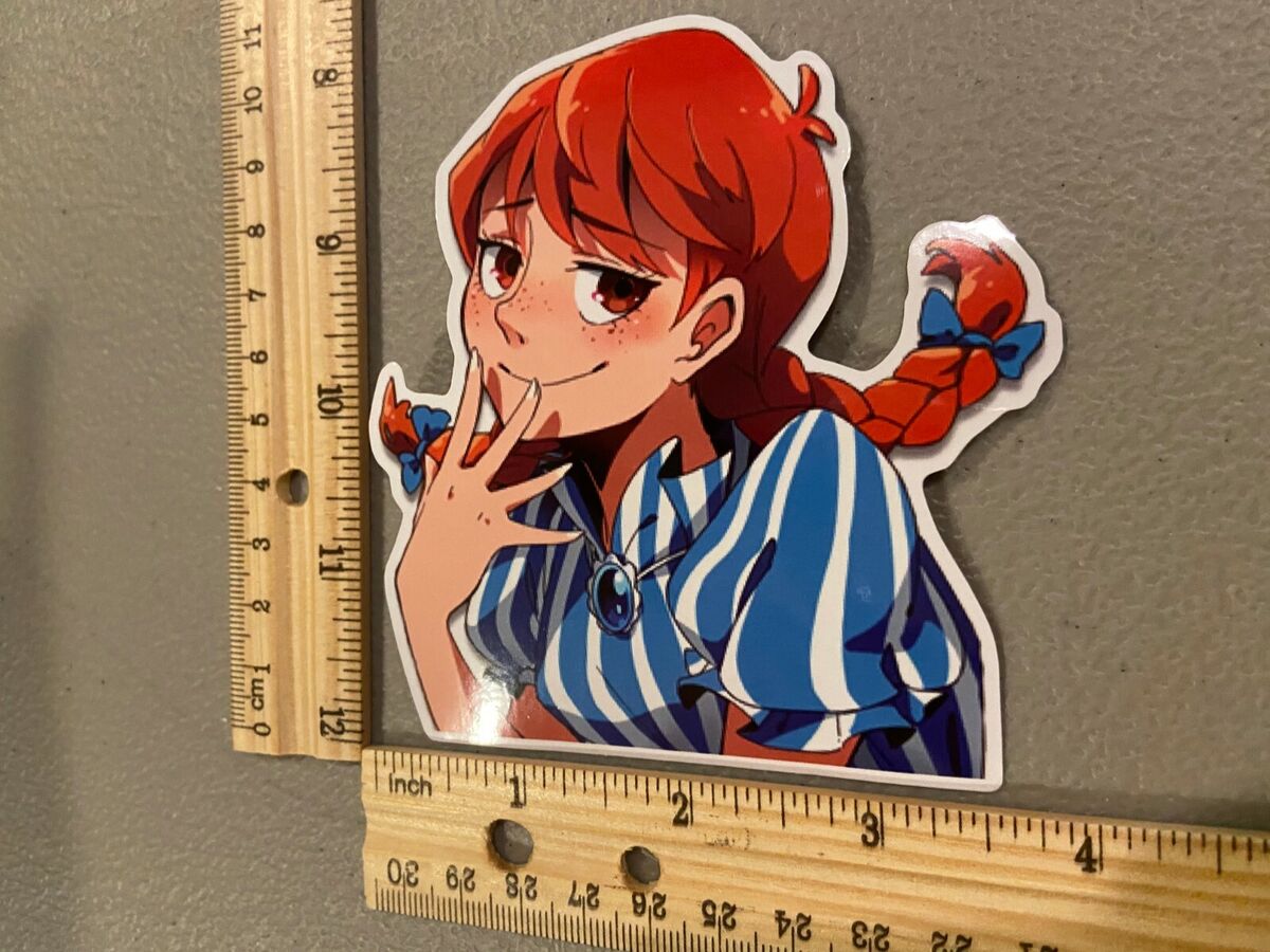 New Cute Sexy Anime Girl Food Big Meme Vinyl Decal Sticker Car