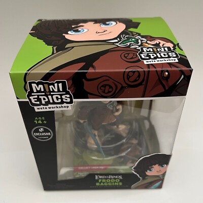 Frodo Baggins Mini Epics Figure Weta Workshop Loot Crate Exc Lord of the Rings