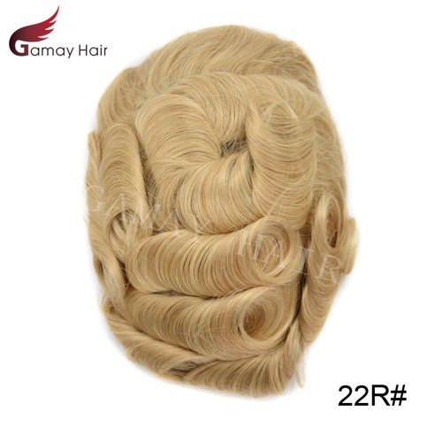 Ultra Thin Skin Mens Toupee Hairpiece Invisible Poly PU Hair Replacement Systems - Picture 29 of 83