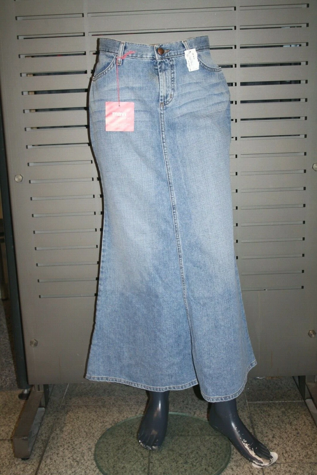 Mavi Jeans Skirt Camilla 13819-123 Lighttropic Stone Blue Washed New