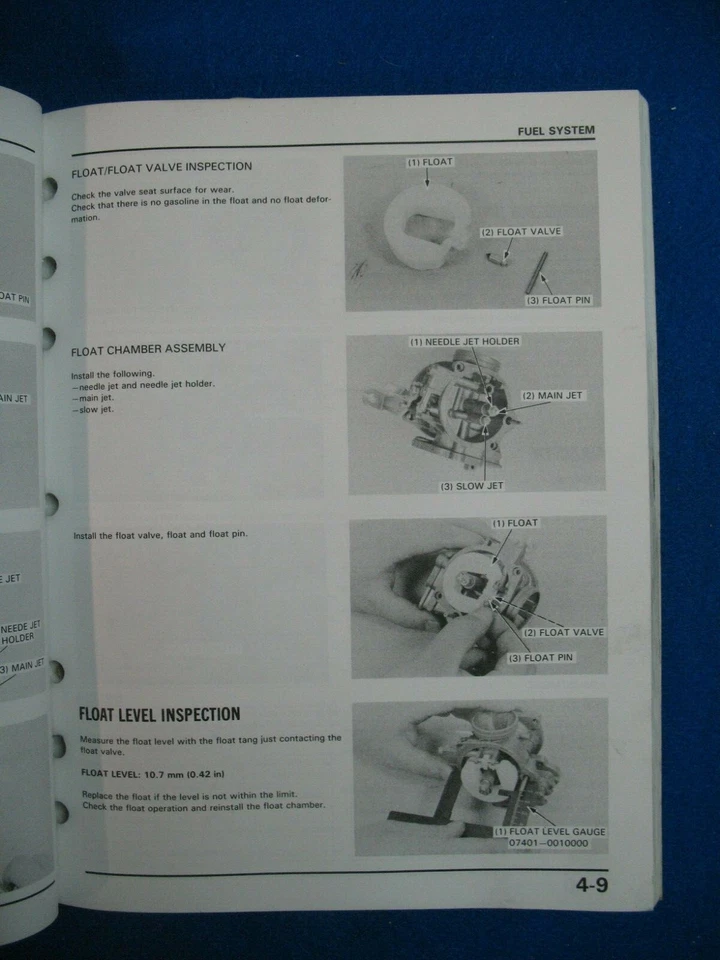 Honda 1985-1998 CH80 Elite manual de taller original de fábrica XLNT L46 Foto 2 de 4