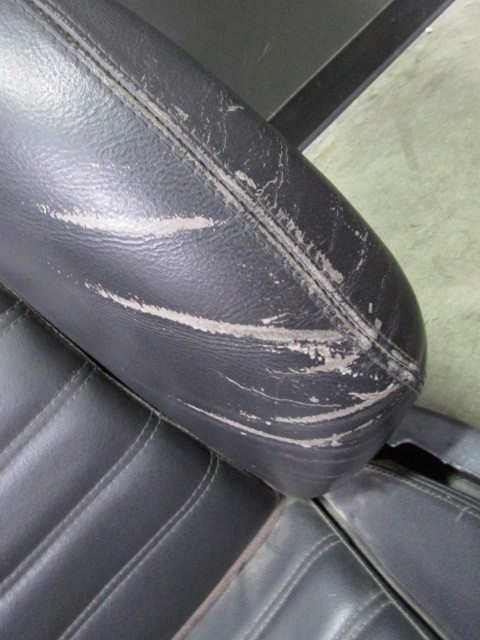Ferrari 360, LH, Left Front Electric Seat, Blk, Used, Slight Wear, P/N 63580300