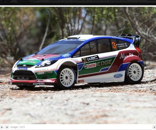 HPI - 107401 - 2011 FIESTA RS WRC FORD ABU DHABI WRT TEAM BODY New, Made In USA!