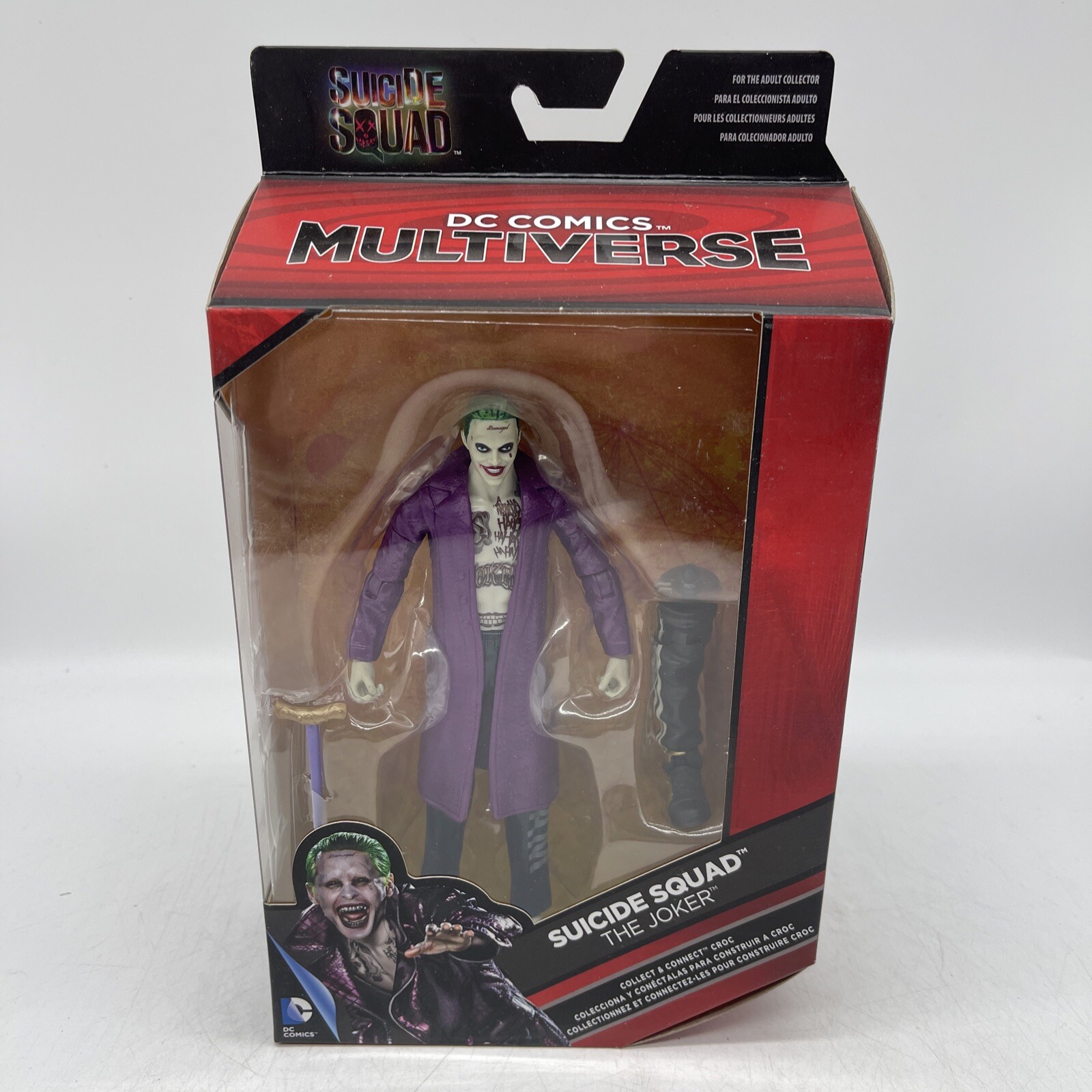 THE JOKER Suicide Squad 6"" Figure DC Comics Mattel MULTIVERSE - NEW