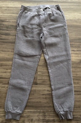 NWOT PARACHUTE Home Waffle Knit Jogger Lounge Pants Gray