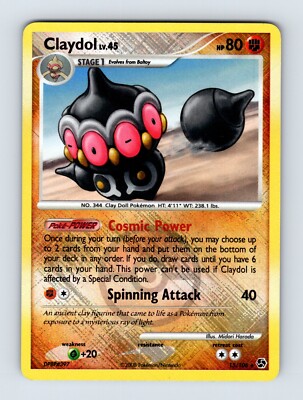 Claydol - 15/106 Crosshatch Reverse Holo - League Promo Great