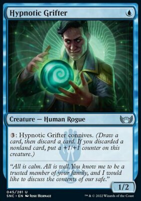 MTG Magic the Gathering Hypnotic Grifter (45/484) Streets of New Capenna LP