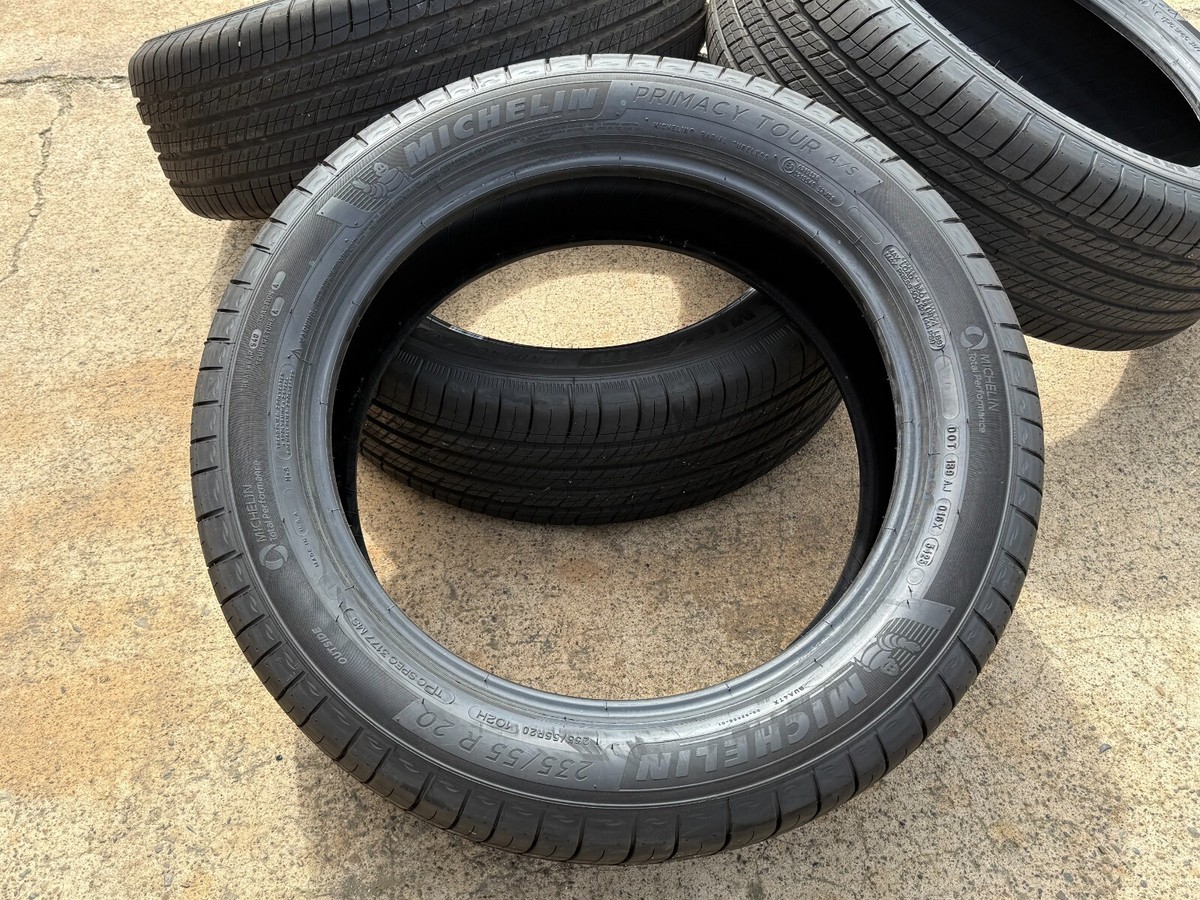 4X 235/55/20 Michelin Primacy Tour A/S 235/55R20 102H All Season