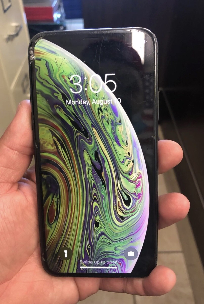 【割れあり】 iPhone Xs 64GB Apple iPhone XS - 64GB - Space Gray (Verizon) A1920 (CDMA + GSM