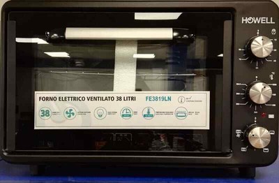 Fornetto elettrico Ventilato Capacità 38 litri Potenza 1500 Watt - FE381.  HOWELL | eBay