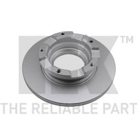 2X Bremsscheiben Hinten Ø288 Mm Voll Beschichtet FüR Ford Transit Kasten FY FZ