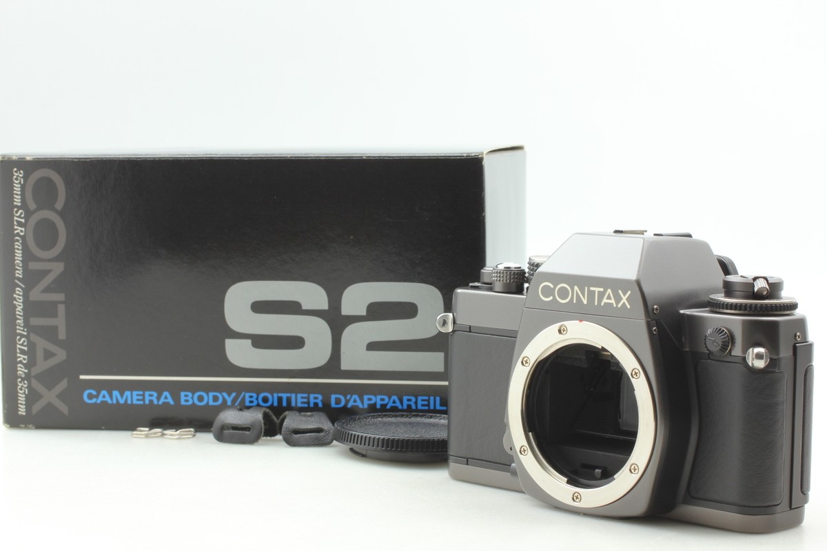 Late Model [Unused in Box] Contax S2b Black 35mm SLR Film