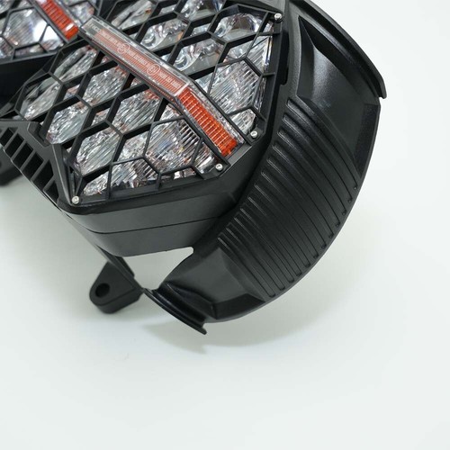 LED Dual Headlight for Harley Road Glide 2015-23 High Low Beam DRL Headlamp 240W - Picture 8 of 12