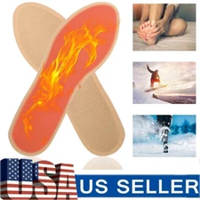 Self Heating Insoles Winter Thermal Insole Warm Foot Pad Arch Support Shoe Pad