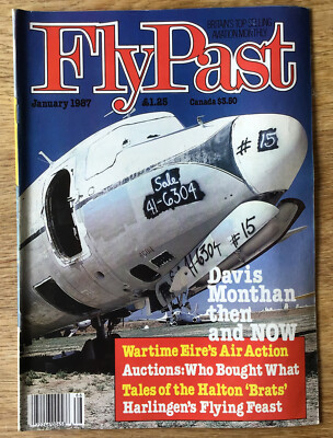 Flypast magazine January 1987 Davis Monathan: Then and Now, Halton Brats