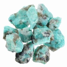 Amazonita - Rocas ásperas para caer - Venta al por mayor piedras cristalinas minerales (Mada)