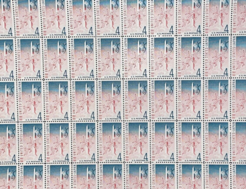 Vereinigte Staaten Japan Vertrag # 1158 postfrisch Blatt mit 50 Briefmarken postfrisch og - Bild 1 von 1