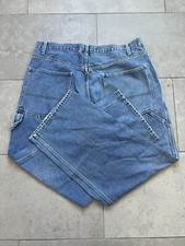 Vintage Y2K Levis Baggy Wide Leg Carpenter Stone Wash Skater Denim Jeans 36x30