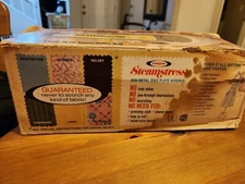 Vintage Osrow Steamstress 1973 Vintage SB15 Fabric Steam Iron Original Box