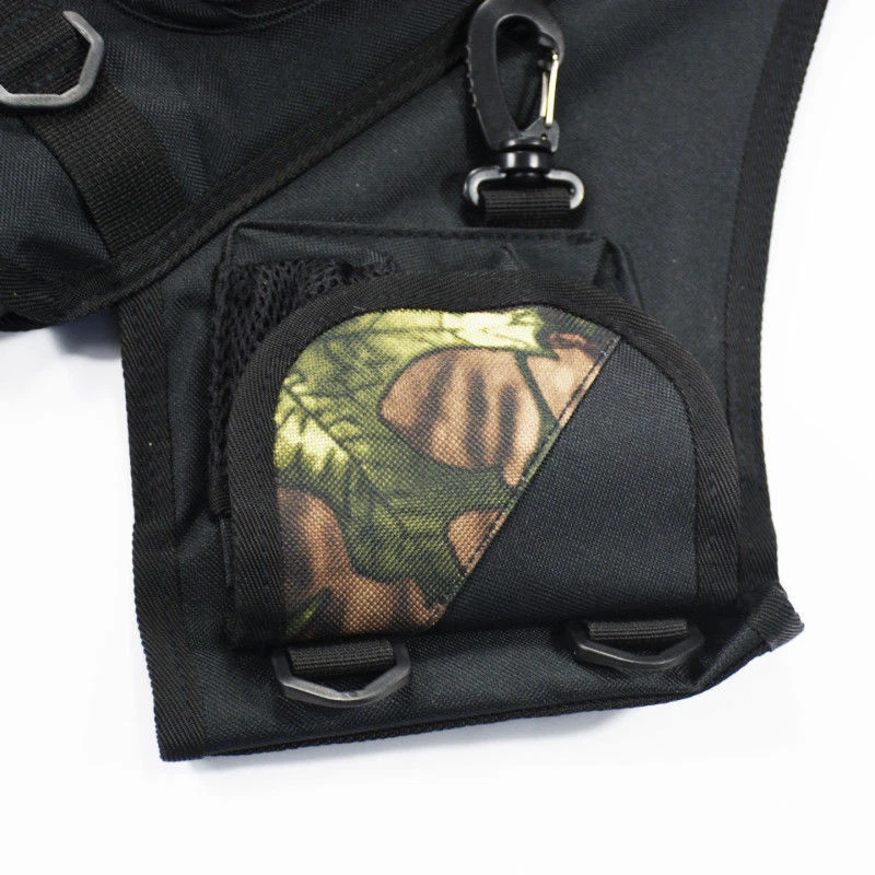 Archery Arrow Quiver Back Bag 4 Tubes Belt Waist Shoulder Hip Pouch Bow Holder - Image 3 of 4
