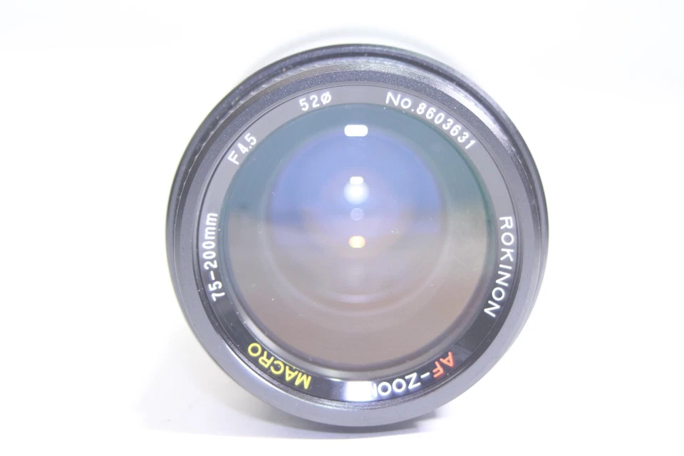 Lente de zoom Rokinon Macro 75-200mm F4.5 AF para montagem Minolta/SONY A tem fungo - Imagem 4 de 4