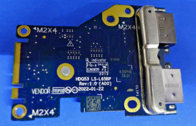Alienware M15 R7 Input Output Board LS-L65BP Dell WG7FX