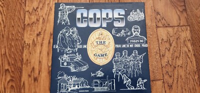 Vintage 1993 COPS the Game Complete Board Game AMAZING CONDITION  NEW OPEN BOX