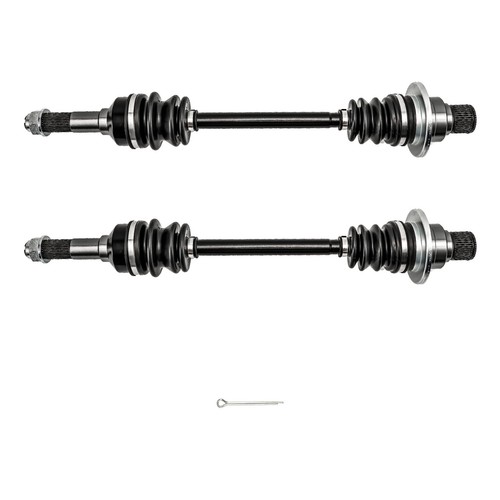 Rear CV Joint Axles For Yamaha Rhino 700 4x4 2008-2009 Left 23.3in Right 25.6in - Picture 3 of 12