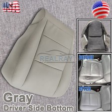 Fits 2000 To 2004 Toyota Sequoia Tundra Passenger Bottom Seat Cover Gray Us Fast