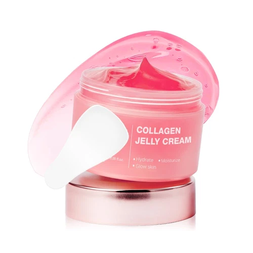 Collagen Jelly Cream, anti Aging Moisturizer, Hydrating Skin Treatment Firming a